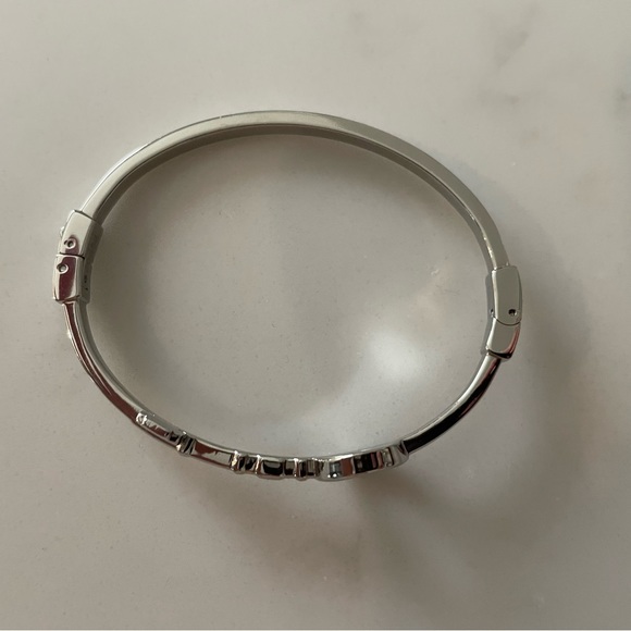 Silver key bracelet. Bangle bracelet - Picture 2 of 5